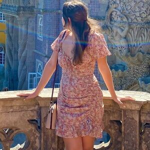 Missguided Floral Two Piece Set